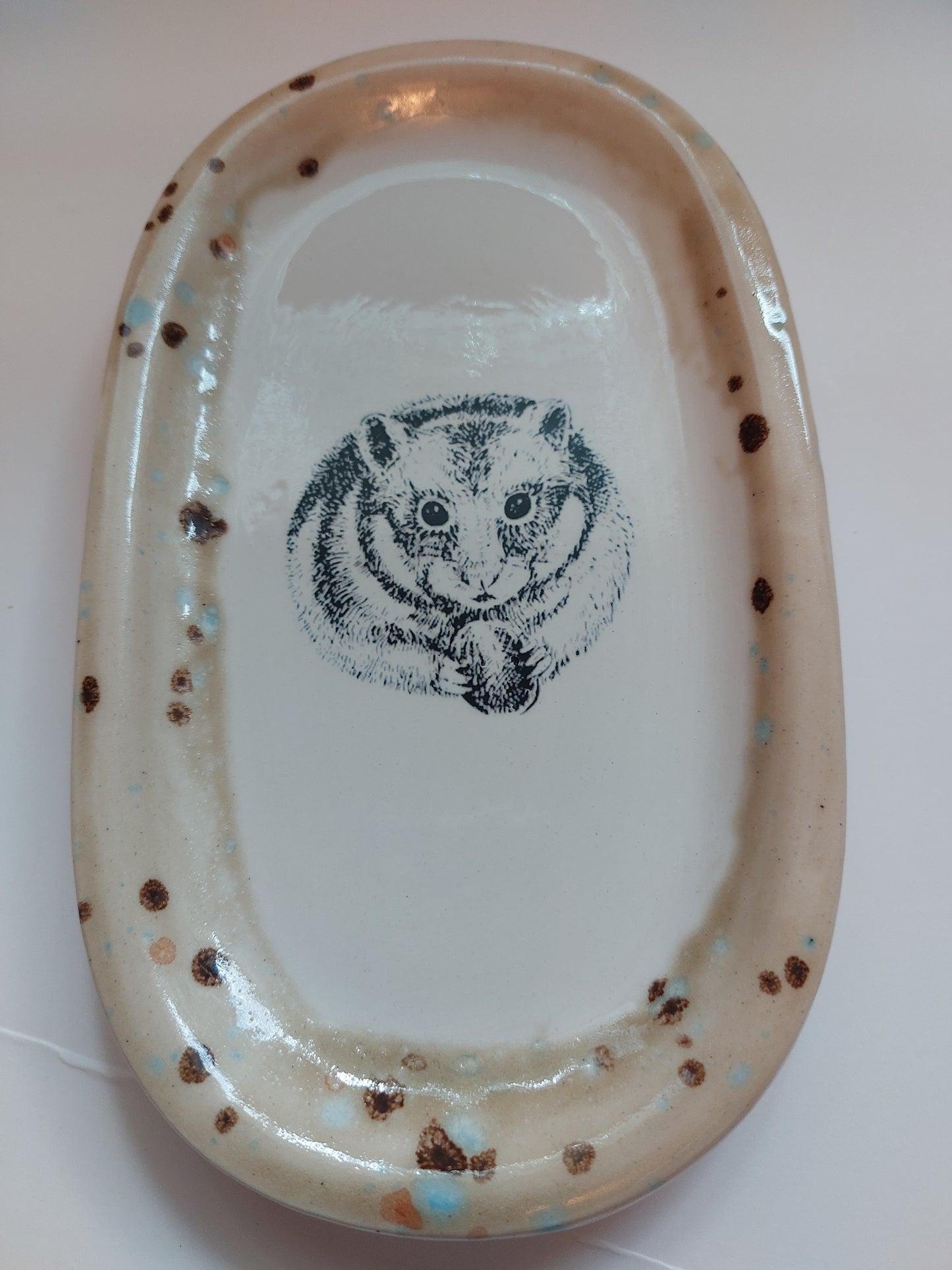 Hamster Ceramic Dish