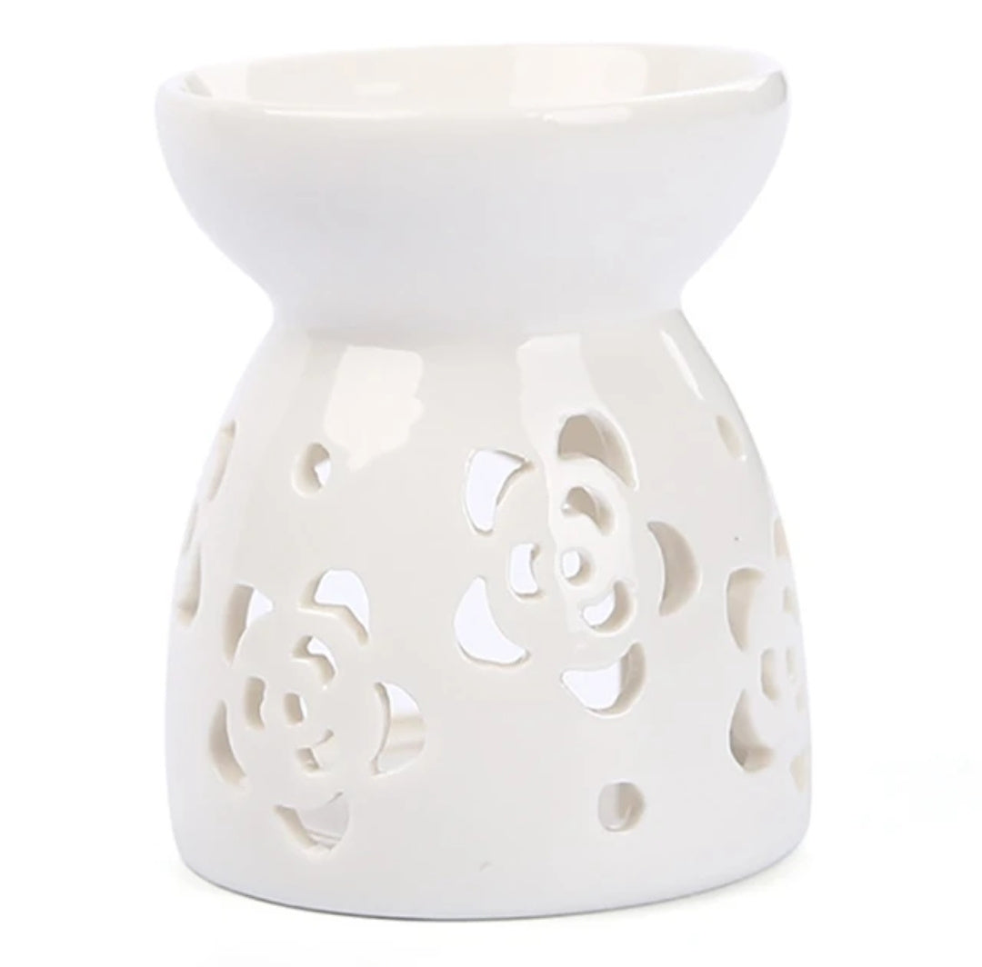 Rose Ceramic Wax Melt Burners