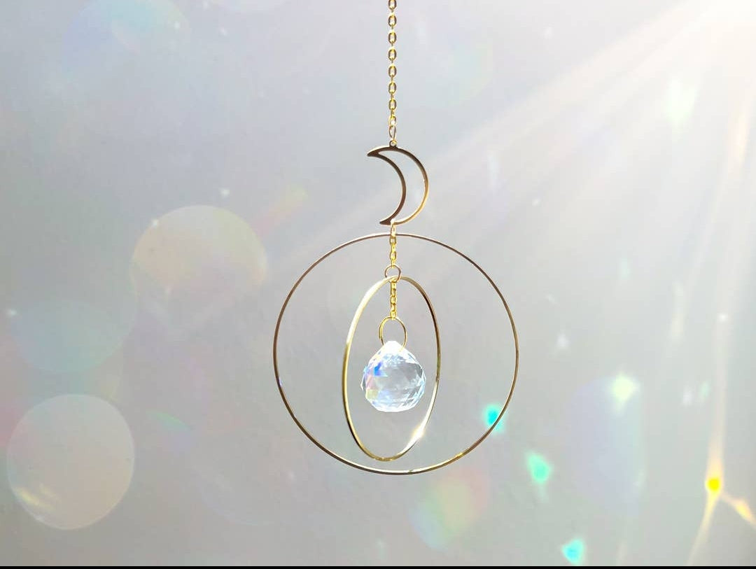 Orbit Crystal Suncatcher